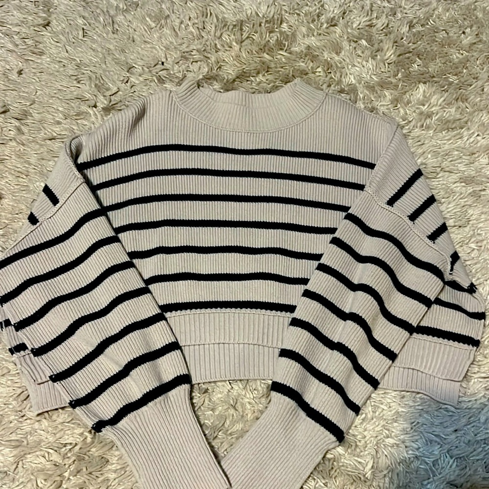 COPY - Free people cropped easy street sweater